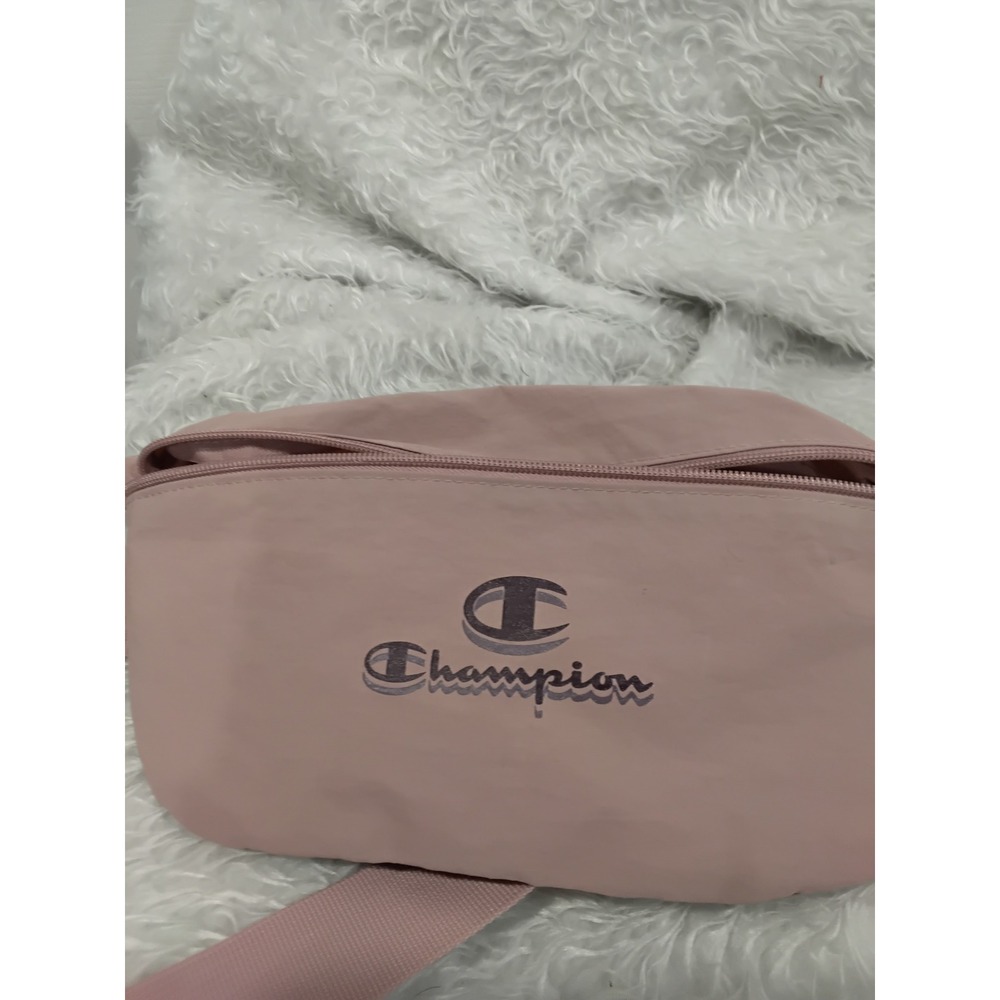 Champion Fanny Pack Waist Bag Pink Mauve Adjustable Strap Crossbody Hip Bag
